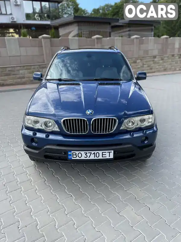 Позашляховик / Кросовер BMW X5 2001 2.93 л. Автомат обл. Тернопільська, Збараж - Фото 1/21