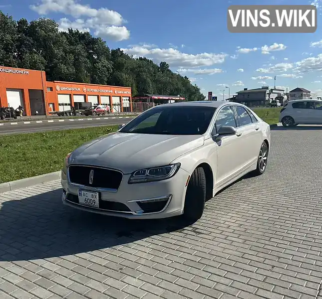 Седан Lincoln MKZ 2019 2 л. Варіатор обл. Волинська, Луцьк - Фото 1/21