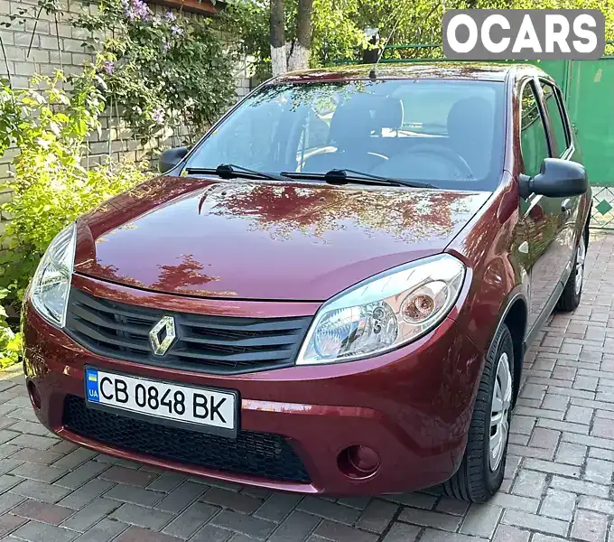 Хетчбек Renault Sandero 2011 1.6 л. Автомат обл. Чернігівська, Чернігів - Фото 1/15