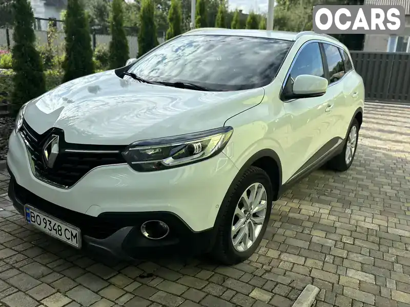 Позашляховик / Кросовер Renault Kadjar 2016 1.46 л. Ручна / Механіка обл. Тернопільська, Тернопіль - Фото 1/21