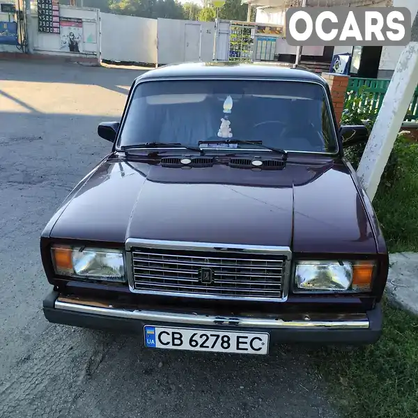 Седан ВАЗ / Lada 2107 2006 1.45 л. Ручна / Механіка обл. Чернігівська, Ніжин - Фото 1/7