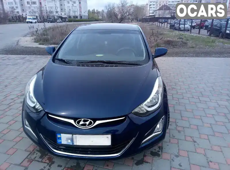 Седан Hyundai Elantra 2014 1.8 л. Автомат обл. Запорізька, Запоріжжя - Фото 1/9