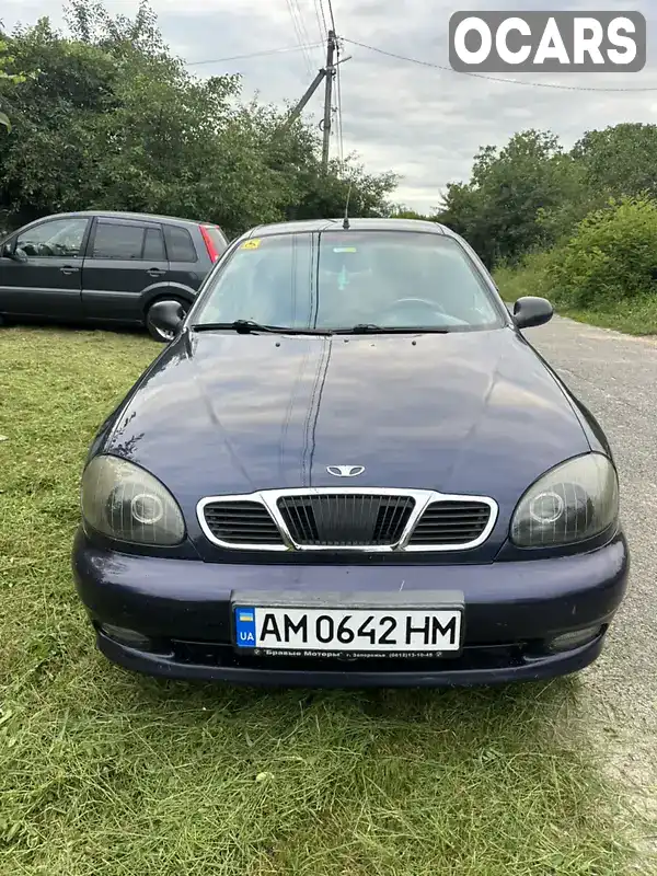 Седан Daewoo Lanos 2006 1.5 л. Ручна / Механіка обл. Житомирська, Бердичів - Фото 1/9