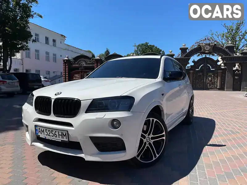 Позашляховик / Кросовер BMW X3 2012 2 л. Автомат обл. Житомирська, Звягель - Фото 1/21