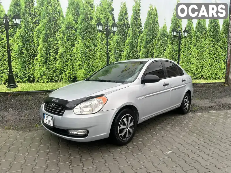 Седан Hyundai Accent 2008 1.4 л. Ручна / Механіка обл. Хмельницька, Хмельницький - Фото 1/13