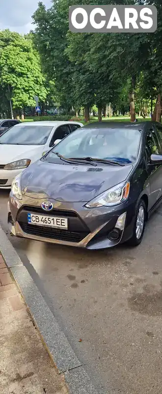 Хетчбек Toyota Prius C 2017 1.5 л. Автомат обл. Чернігівська, Чернігів - Фото 1/7