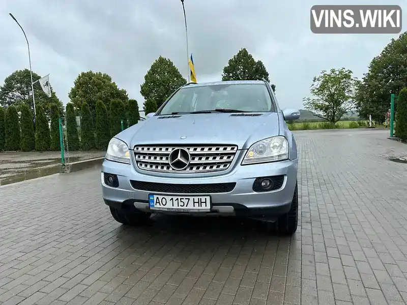 Позашляховик / Кросовер Mercedes-Benz M-Class 2007 3 л. Автомат обл. Закарпатська, Тячів - Фото 1/21