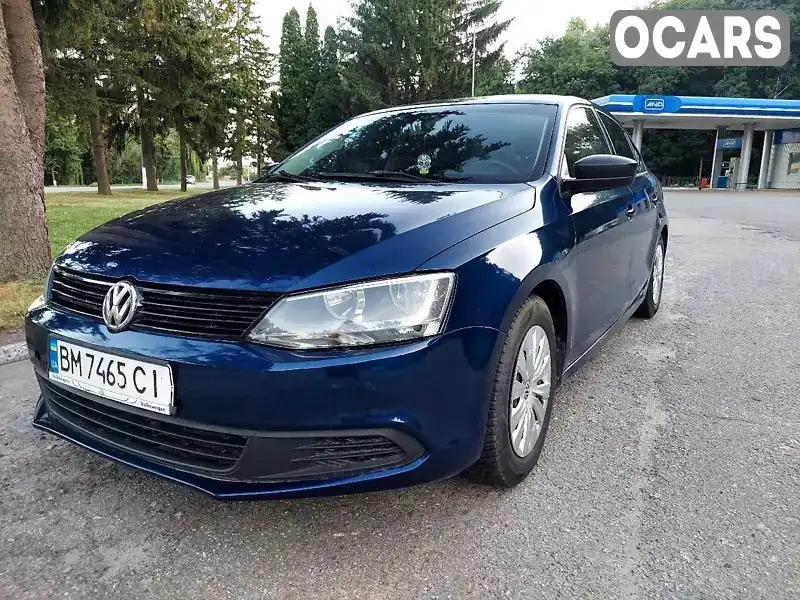 Седан Volkswagen Jetta 2014 1.98 л. Ручна / Механіка обл. Сумська, Ромни - Фото 1/20