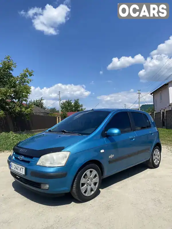 Хетчбек Hyundai Getz 2003 1.4 л. Ручна / Механіка обл. Київська, Бородянка - Фото 1/11