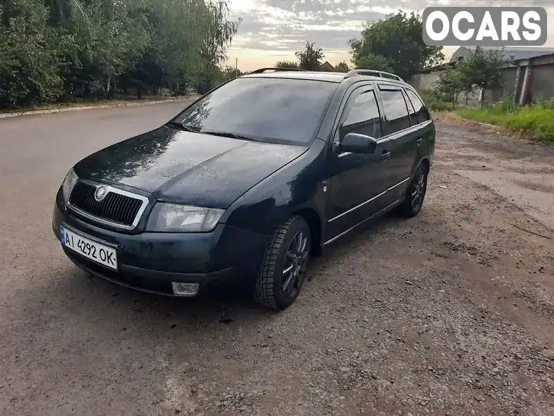 Універсал Skoda Fabia 2001 1.4 л. Ручна / Механіка обл. Одеська, Подільськ (Котовськ) - Фото 1/9