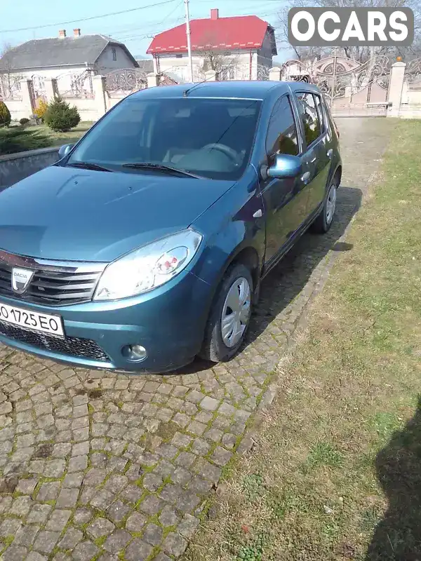 Хетчбек Dacia Sandero 2008 1.6 л. Ручна / Механіка обл. Тернопільська, Тернопіль - Фото 1/9