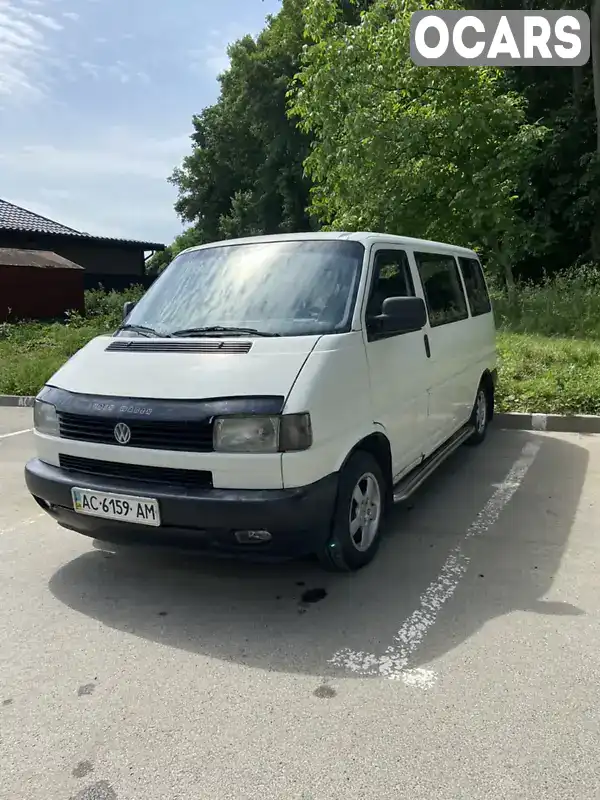 Мінівен Volkswagen Transporter 1996 1.9 л. Ручна / Механіка обл. Волинська, Володимир-Волинський - Фото 1/13