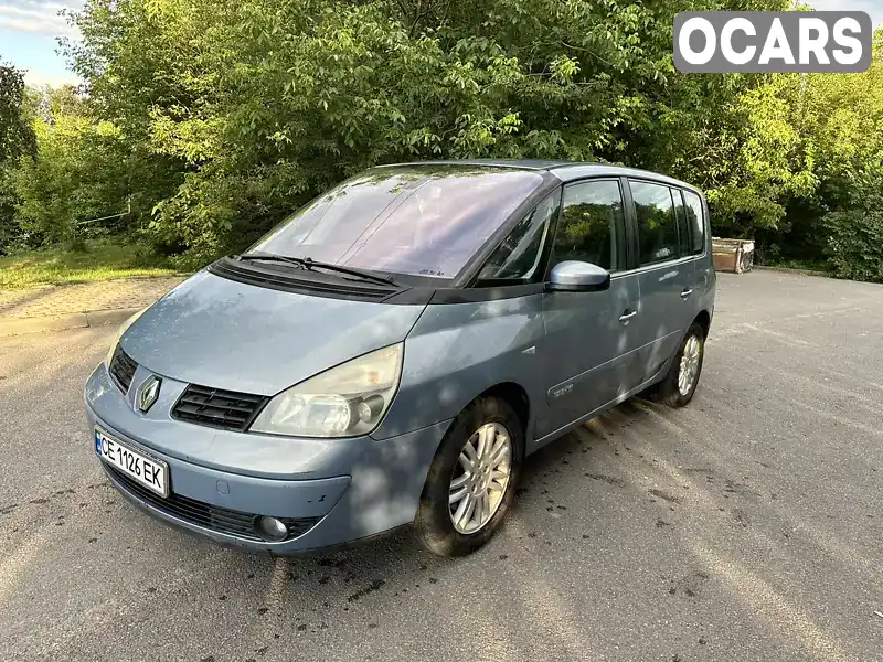 Мінівен Renault Espace 2005 2.19 л. обл. Чернівецька, Чернівці - Фото 1/16