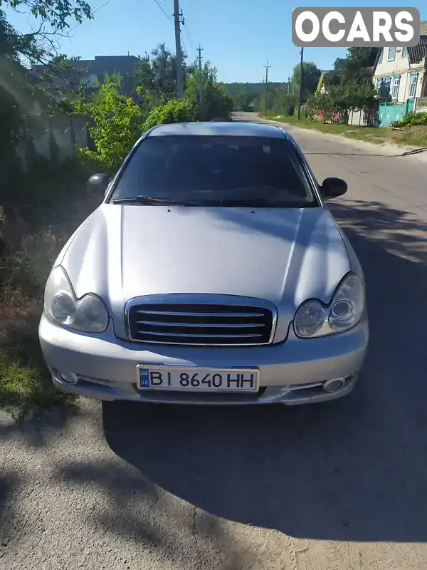 Седан Hyundai Sonata 2003 2 л. Ручна / Механіка обл. Кіровоградська, Світловодськ - Фото 1/14