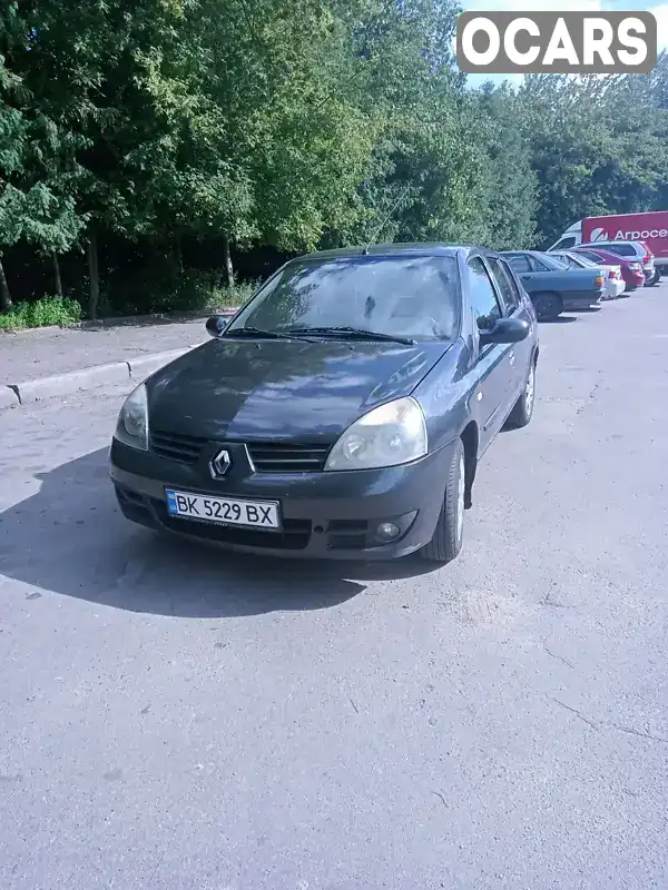 Седан Renault Clio Symbol 2006 1.39 л. Ручна / Механіка обл. Рівненська, Рівне - Фото 1/10