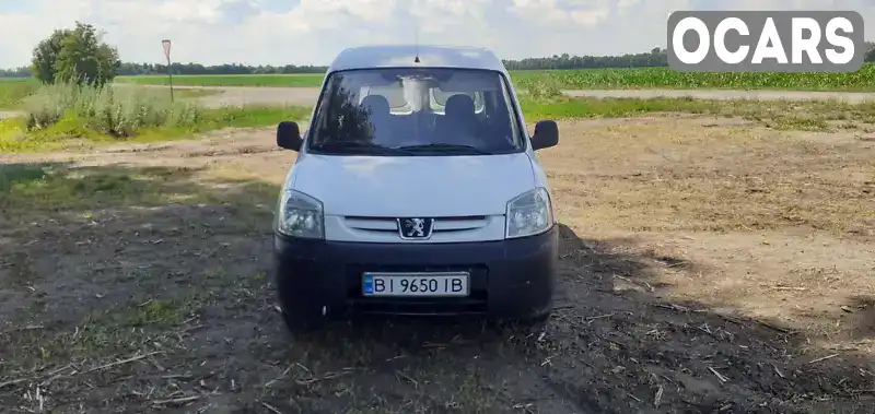 Мінівен Peugeot Partner 2004 1.87 л. Ручна / Механіка обл. Полтавська, Гадяч - Фото 1/9