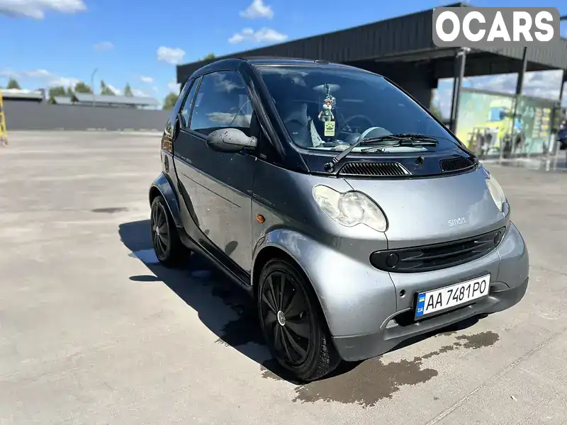 Кабриолет Smart Fortwo 2002 0.6 л. Автомат обл. Киевская, Васильков - Фото 1/8