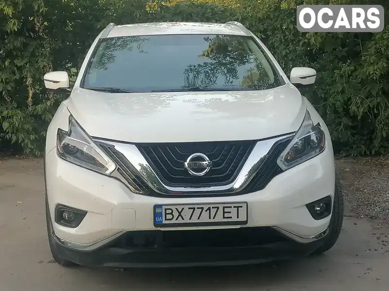 Позашляховик / Кросовер Nissan Murano 2018 3.5 л. Варіатор обл. Хмельницька, Хмельницький - Фото 1/13