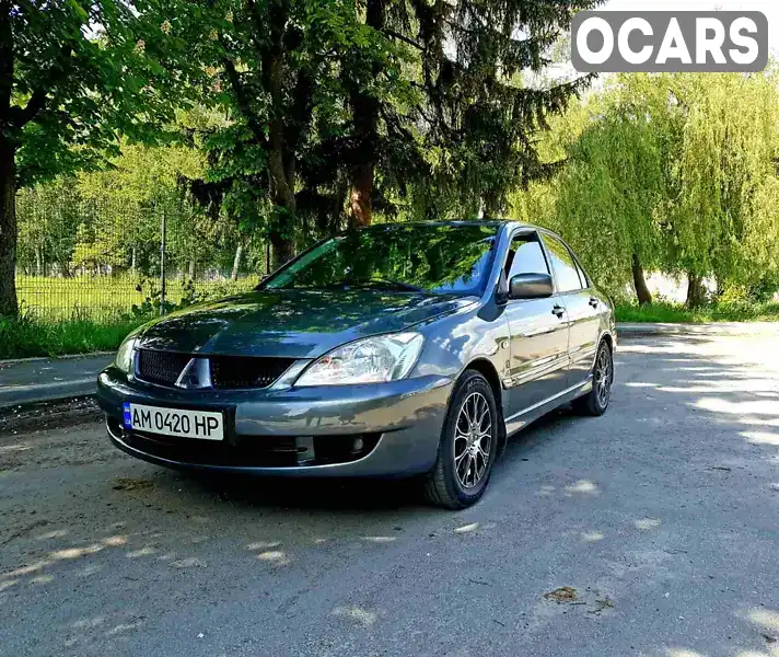 Седан Mitsubishi Lancer 2007 1.58 л. Ручна / Механіка обл. Житомирська, Звягель - Фото 1/10