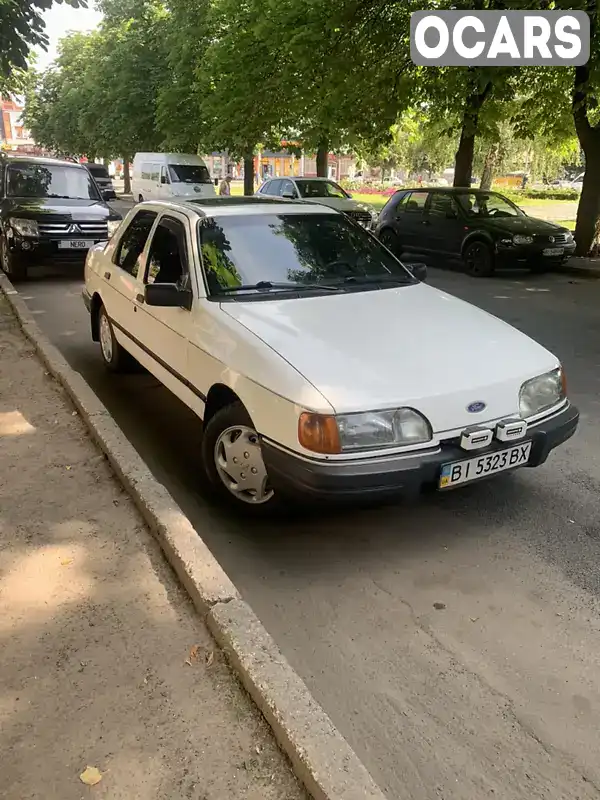 Седан Ford Sierra 1989 1.6 л. Ручна / Механіка обл. Полтавська, Лубни - Фото 1/16