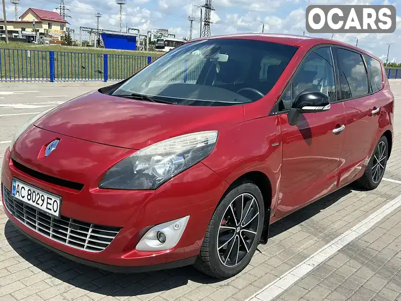 Мінівен Renault Scenic 2011 1.6 л. Ручна / Механіка обл. Волинська, Нововолинськ - Фото 1/13