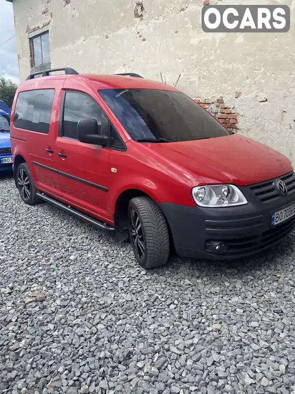 Мінівен Volkswagen Caddy 2007 1.6 л. Ручна / Механіка обл. Тернопільська, Чортків - Фото 1/21