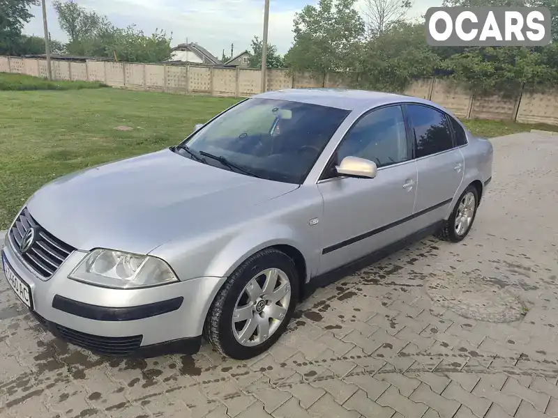 Седан Volkswagen Passat 2002 1.9 л. Автомат обл. Хмельницька, Віньківці - Фото 1/10