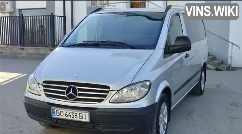 Мінівен Mercedes-Benz Vito 2008 2.15 л. Ручна / Механіка обл. Тернопільська, Чортків - Фото 1/21