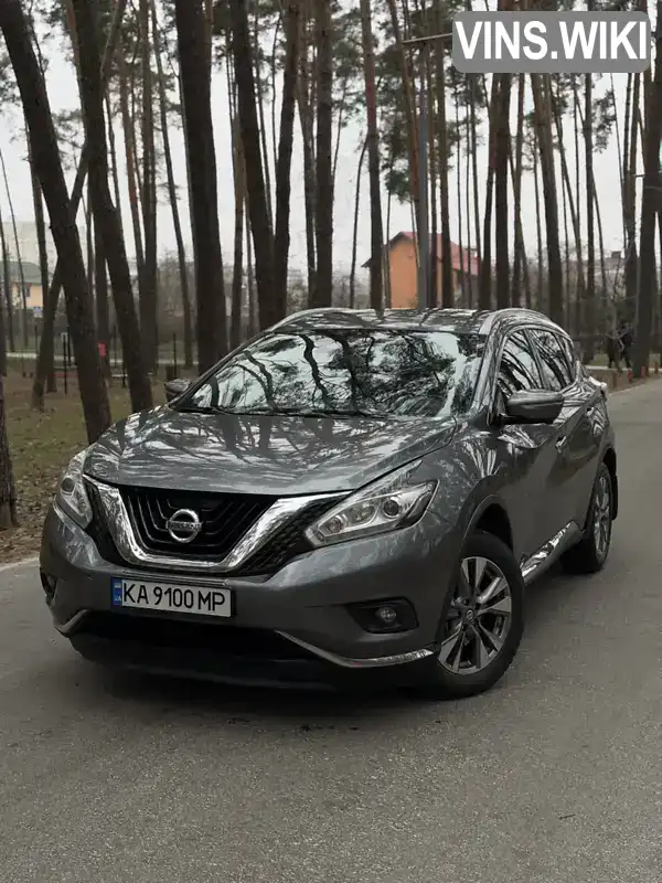 Позашляховик / Кросовер Nissan Murano 2015 3.5 л. Автомат обл. Житомирська, Житомир - Фото 1/17