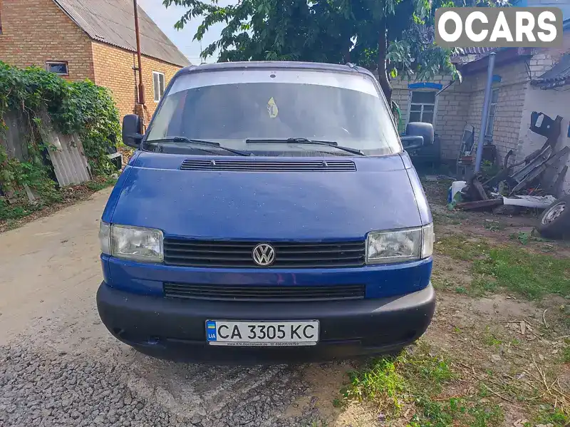 Мінівен Volkswagen Transporter 1997 1.9 л. Ручна / Механіка обл. Черкаська, Шпола - Фото 1/10