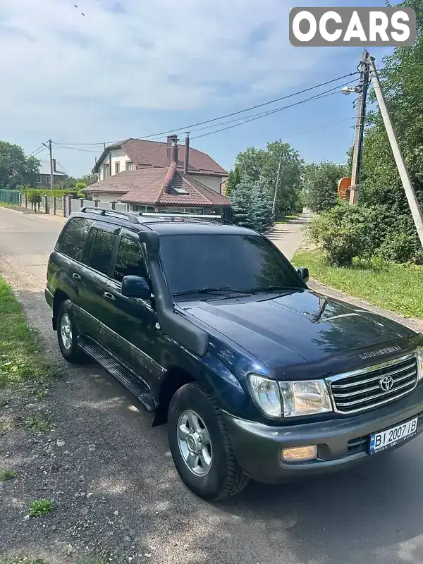 Позашляховик / Кросовер Toyota Land Cruiser 1998 4.66 л. Автомат обл. Дніпропетровська, Дніпро (Дніпропетровськ) - Фото 1/14