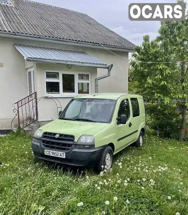 Мінівен Fiat Doblo 2005 1.3 л. Ручна / Механіка обл. Закарпатська, Ужгород - Фото 1/5