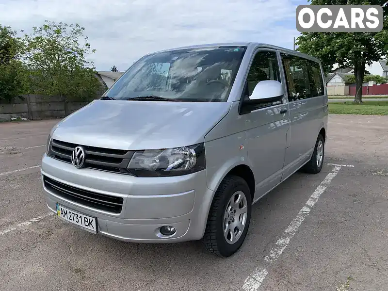 Мінівен Volkswagen Transporter 2010 2 л. Ручна / Механіка обл. Житомирська, Житомир - Фото 1/21