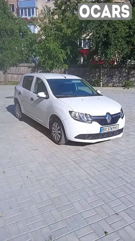 Хетчбек Renault Sandero 2015 1.15 л. Ручна / Механіка обл. Хмельницька, Кам'янець-Подільський - Фото 1/6