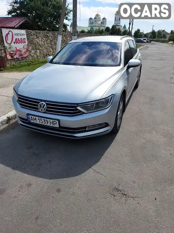 Універсал Volkswagen Passat 2017 1.97 л. Автомат обл. Житомирська, Овруч - Фото 1/21