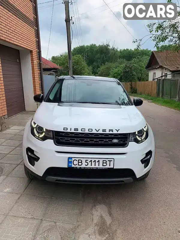 Позашляховик / Кросовер Land Rover Discovery Sport 2019 2 л. Автомат обл. Чернігівська, Чернігів - Фото 1/17