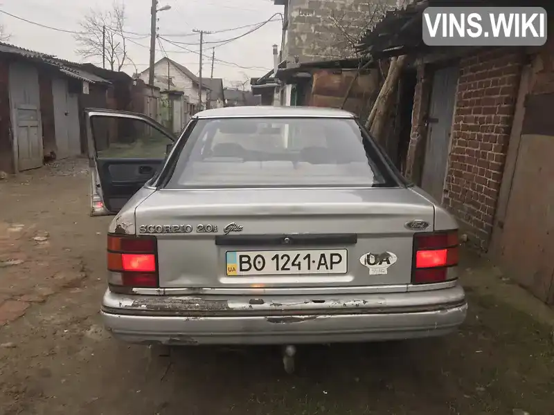 Лифтбек Ford Scorpio 1987 2 л. Ручная / Механика обл. Львовская, location.city.sudova_vyshnia - Фото 1/15