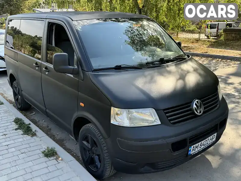 Мінівен Volkswagen Transporter 2007 1.9 л. Ручна / Механіка обл. Житомирська, Житомир - Фото 1/14