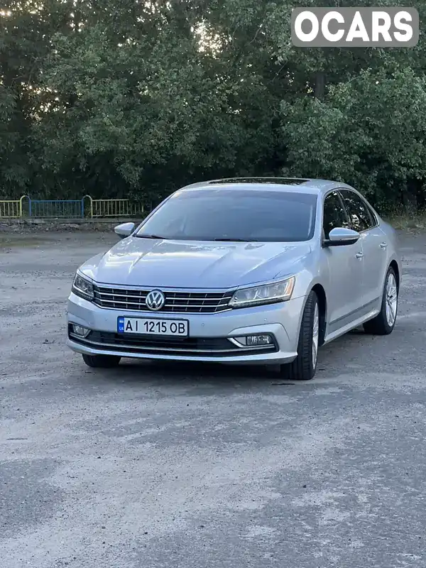 Седан Volkswagen Passat 2016 1.8 л. Автомат обл. Киевская, Обухов - Фото 1/21