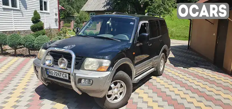 Позашляховик / Кросовер Mitsubishi Pajero 2000 3.2 л. Ручна / Механіка обл. Закарпатська, Тячів - Фото 1/12