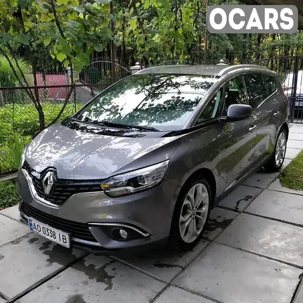 Минивэн Renault Scenic 2018 1.46 л. Ручная / Механика обл. Закарпатская, Виноградов - Фото 1/21