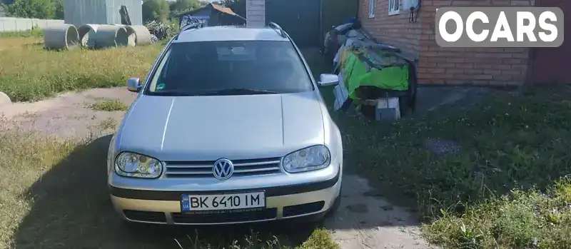 Універсал Volkswagen Golf 2002 1.6 л. Ручна / Механіка обл. Рівненська, Костопіль - Фото 1/21