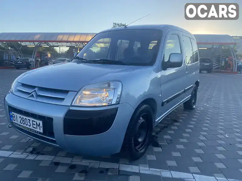 Мінівен Citroen Berlingo 2004 1.59 л. Ручна / Механіка обл. Полтавська, Полтава - Фото 1/15