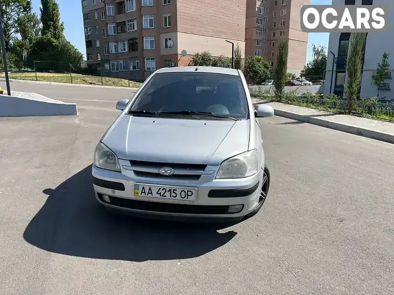 Хэтчбек Hyundai Getz 2003 1.34 л. Автомат обл. Киевская, Киев - Фото 1/15