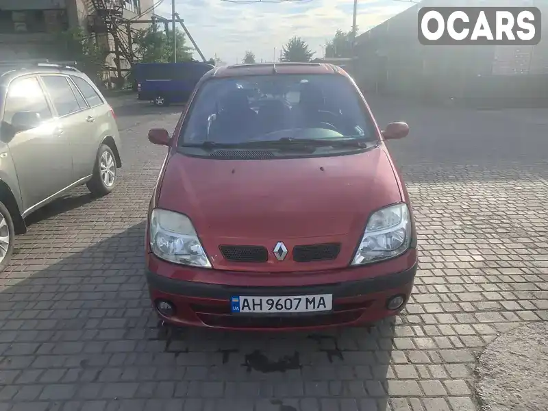 Мінівен Renault Scenic 2001 1.6 л. Автомат обл. Донецька, Добропілля - Фото 1/12