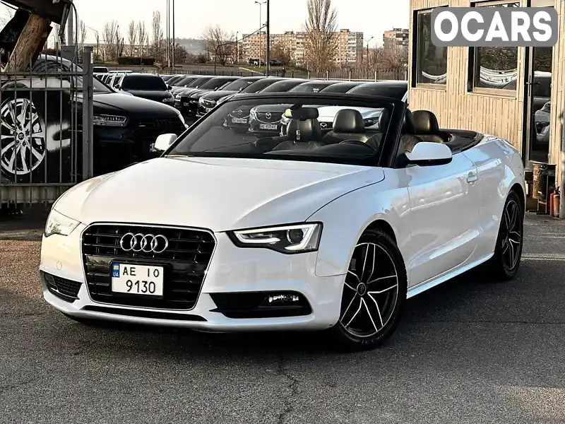 Кабріолет Audi A5 2013 2 л. Автомат обл. Дніпропетровська, Кривий Ріг - Фото 1/21