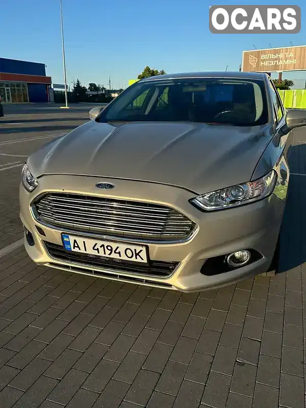 Седан Ford Fusion 2015 2 л. Автомат обл. Черкаська, Жашків - Фото 1/20