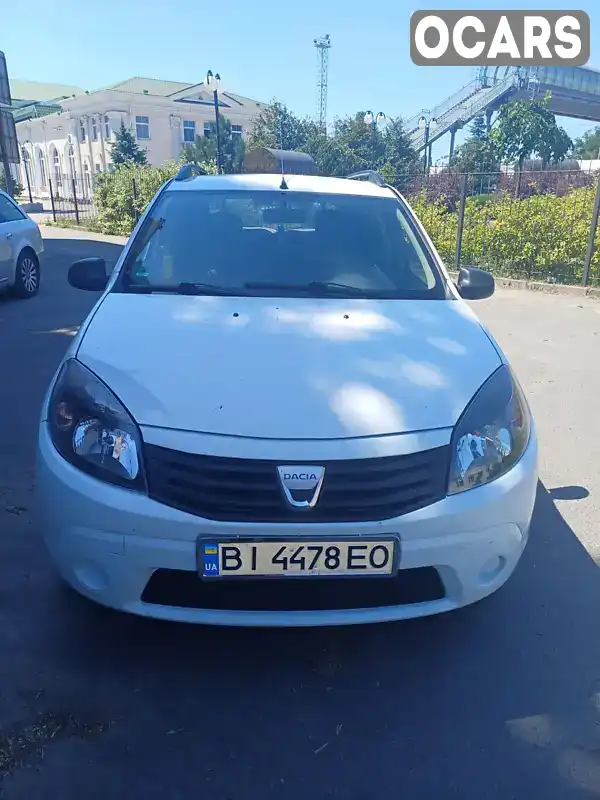 Хэтчбек Dacia Sandero 2009 1.4 л. Ручная / Механика обл. Полтавская, Полтава - Фото 1/11