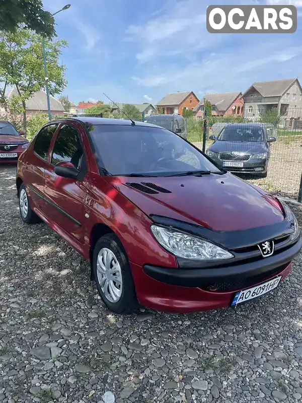 Хетчбек Peugeot 206 2005 1.12 л. Ручна / Механіка обл. Закарпатська, Хуст - Фото 1/11