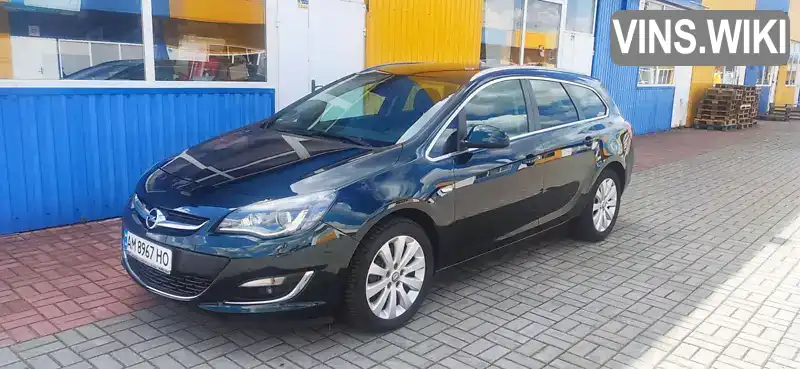 Універсал Opel Astra 2014 2 л. Ручна / Механіка обл. Житомирська, Житомир - Фото 1/21